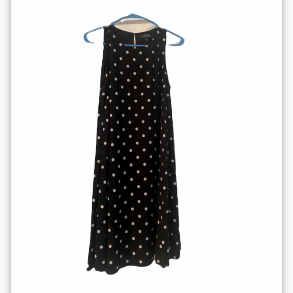 Ralph Lauren polka dot dress size 8